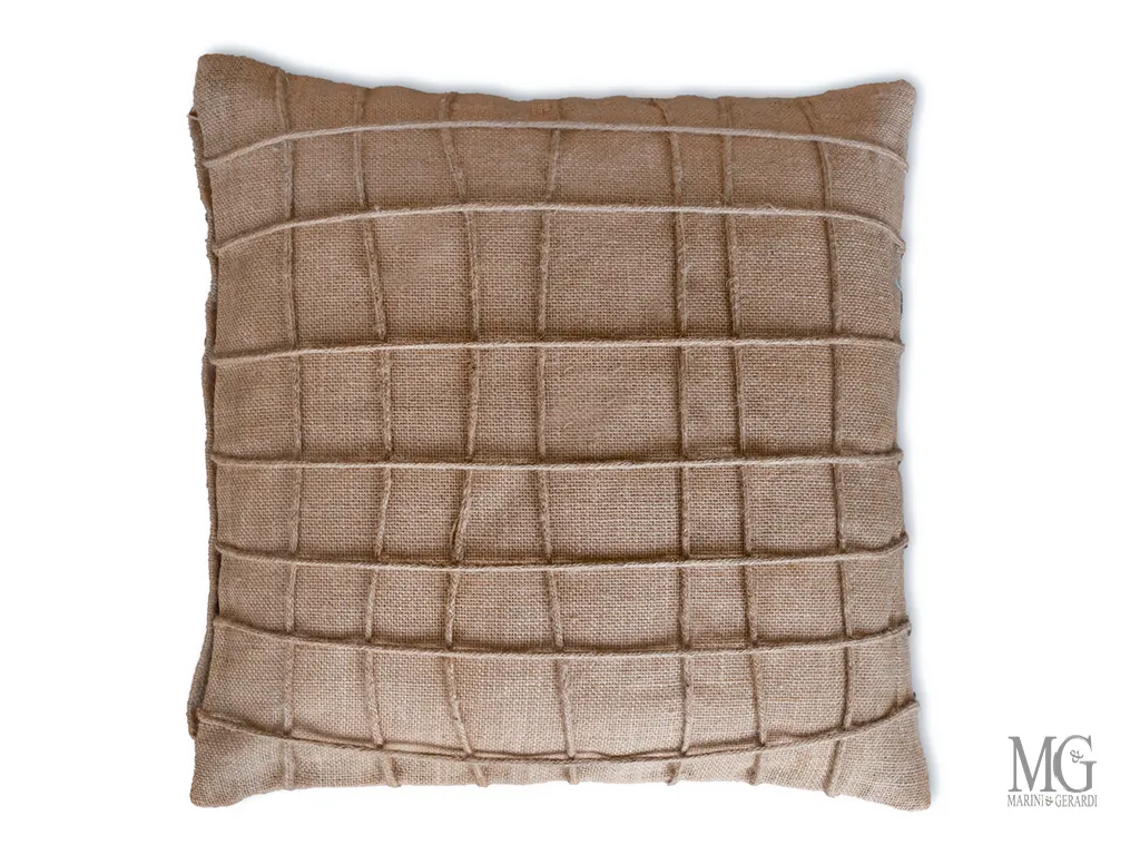 Cuscini arredo decorativi juta intrecci corda savana cc016 Cuscini arredo decorativi juta intrecci corda savana cc016