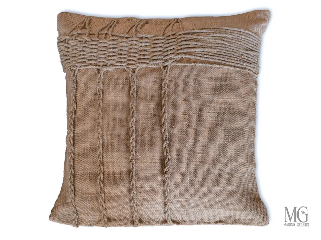 Cuscini decorativi per divano juta corda savana cc017 Cuscini decorativi per divano juta corda savana cc017