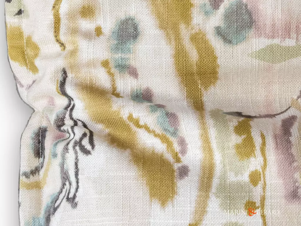 Cuscini decorativi letto tessuto lino viscosa giallo olivo Cuscini decorativi letto tessuto lino viscosa giallo olivo