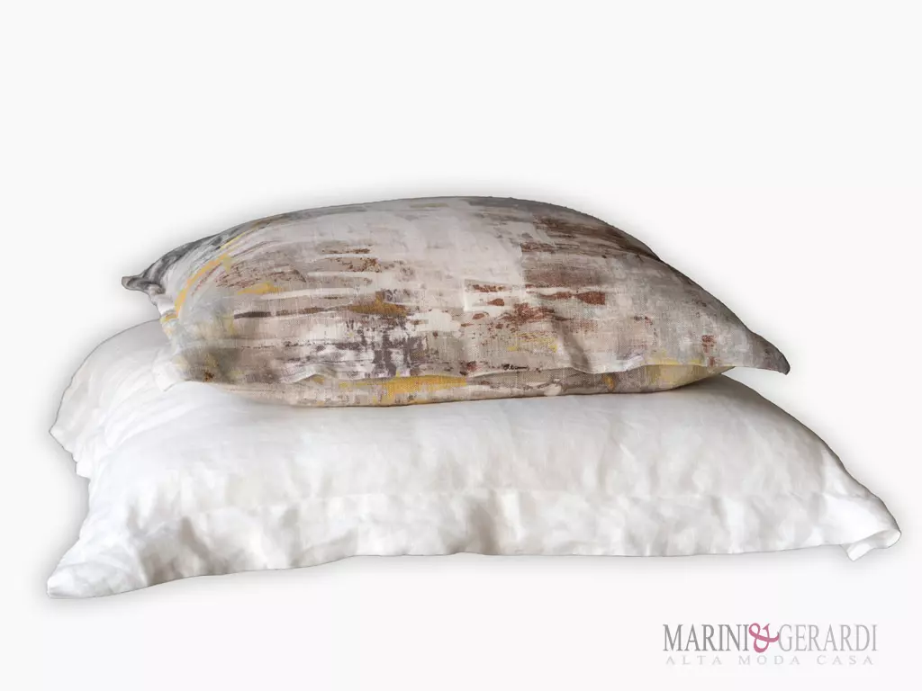 Cuscini letto decorativi 60x60 in lino Cuscini letto decorativi 60x60 in lino