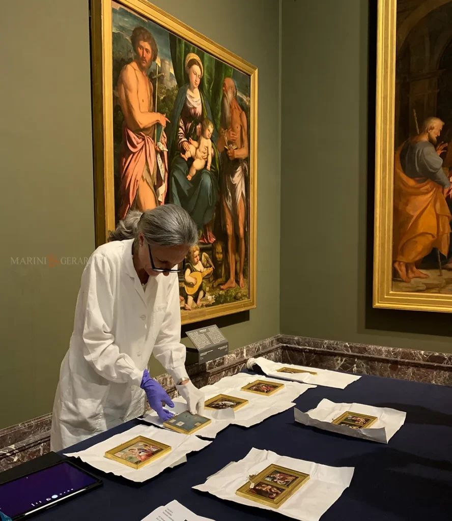 Allestimento mostra pinacoteca viaggiante di sommariva pinacoteca brera Allestimento mostra pinacoteca viaggiante di sommariva pinacoteca brera